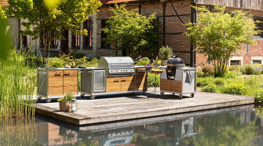 Outdoor Küchen - genussvoll draußen kochen